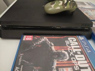 PS4 (PlayStation 4) + 5 juegos+ mando
