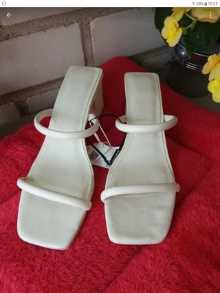 Zapatos blancos mujer talla 39