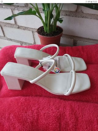 Zapatos blancos mujer talla 39
