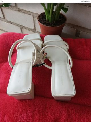 Zapatos blancos mujer talla 39