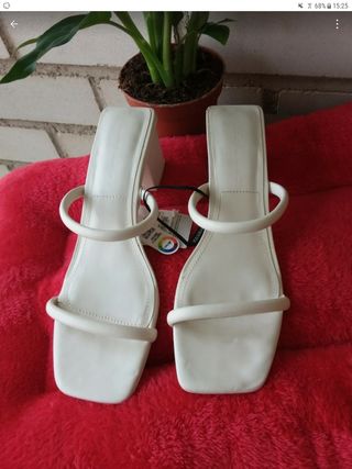 Zapatos blancos mujer talla 39