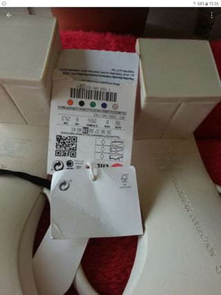 Zapatos blancos mujer talla 39