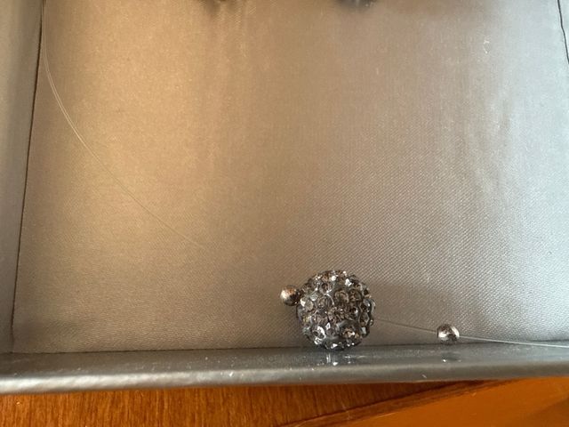 Conjunto Pendientes y Gargantilla Plata