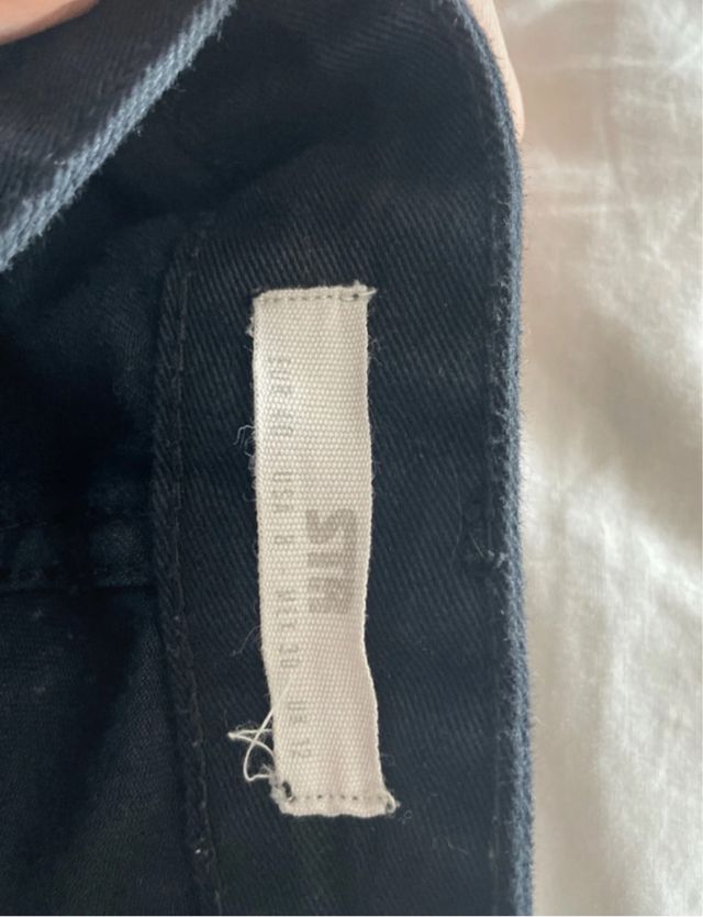 Pantalones cargo negros