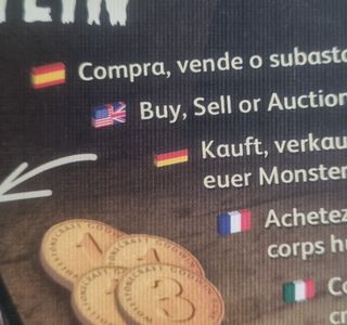 Juego de mesa Frankenstein