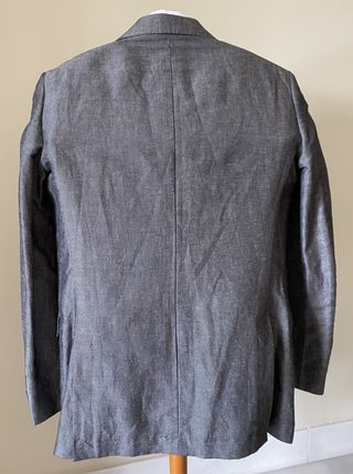 Chaqueta americana gris. DOC. Talla 46