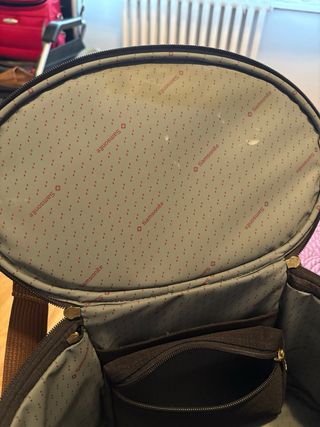 Neceser Samsonite rígido Marrón