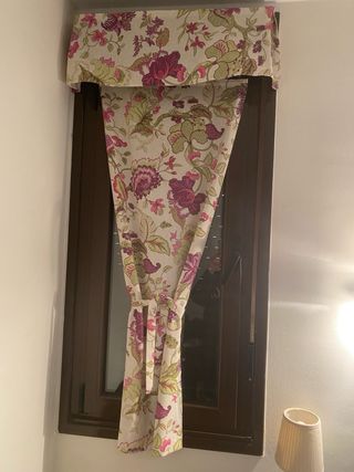 Tende stampate con fiori - 2 unità