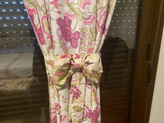 Tende stampate con fiori - 2 unità