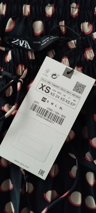 Zara Falda Plisada XS