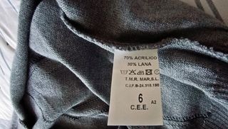 Chaleco Lamari gris M