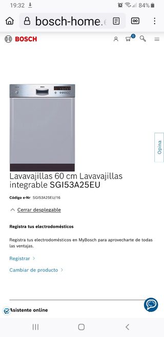 BANDEJA INFERIOR LAVAVAJILLAS BOSCH