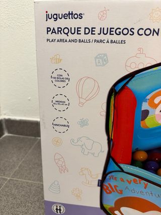 Parque juegos bebé + bolas NUEVO y precintado.
