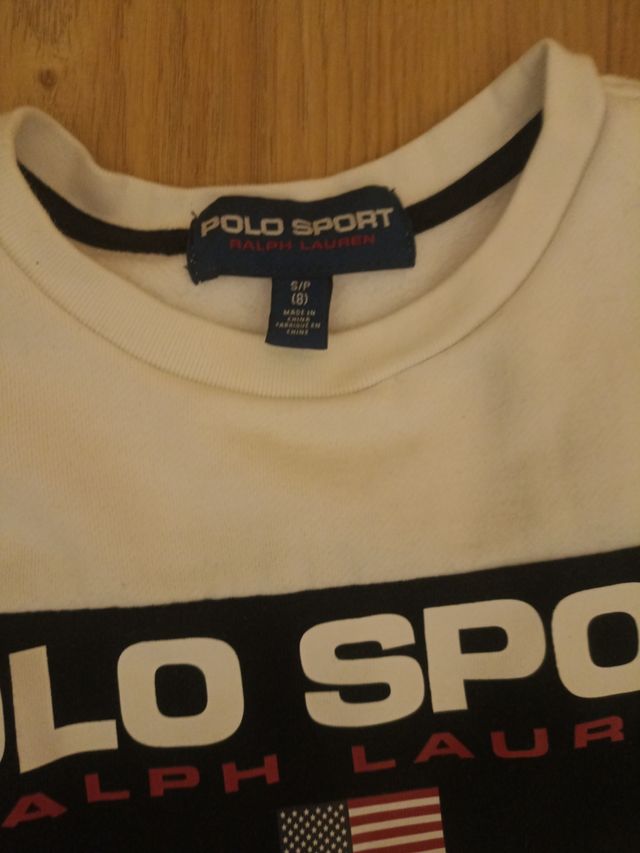 Sudadera Ralph Lauren niño talla S/P (8)