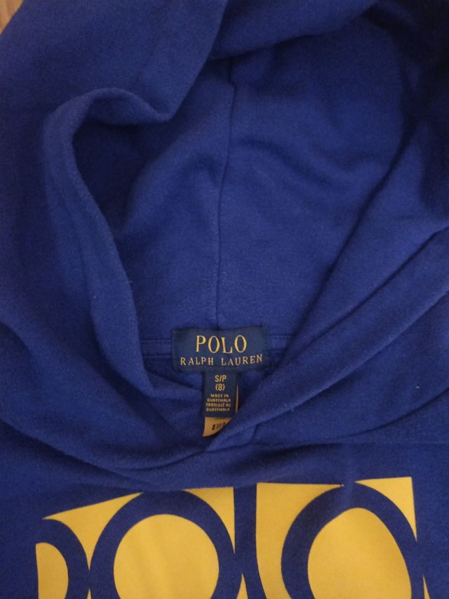 Sudadera Ralph Lauren niño talla 8