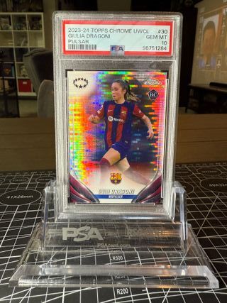 Cromo gradeado PSA 10 Giulia Dragoni #30 - POP 1!!