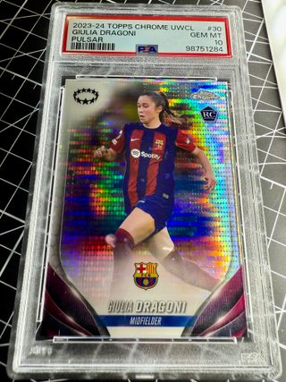 Cromo gradeado PSA 10 Giulia Dragoni #30 - POP 1!!