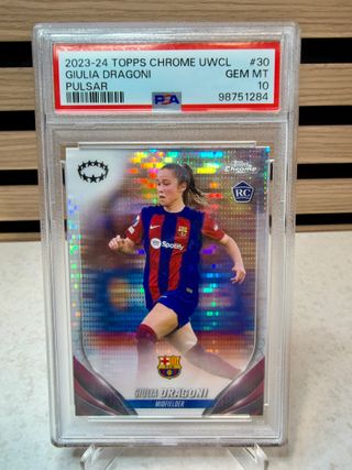 Cromo gradeado PSA 10 Giulia Dragoni #30 - POP 1!!