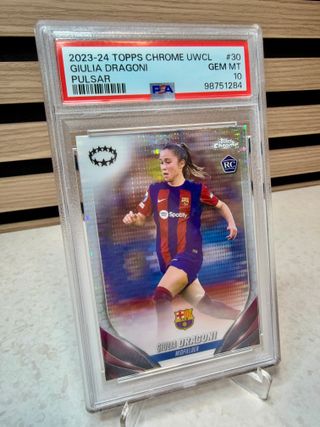 Cromo gradeado PSA 10 Giulia Dragoni #30 - POP 1!!