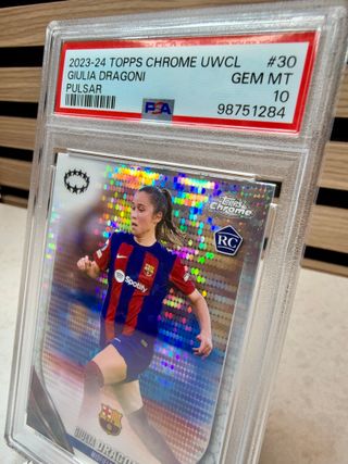 Cromo gradeado PSA 10 Giulia Dragoni #30 - POP 1!!
