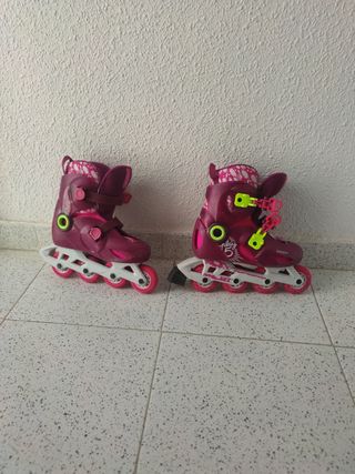 Patines niña Decathlon - Talla Ajustable