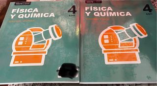Se venden dos libros de física y química uno es el volumen de química y el otro de física