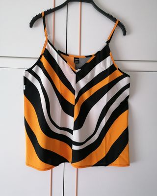 Top tirantes rayas multicolor