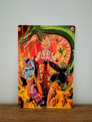 Cartel metálico Dragon Ball
