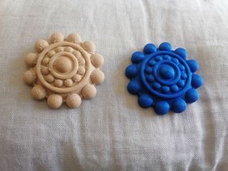 Botones Charro hecho en impresora 3d