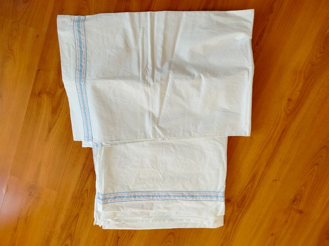 Sábanas cama vintage 90cm - algodón