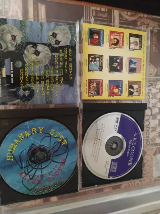 Alice Cooper: Vinilo y 2 CDs  live y tributo