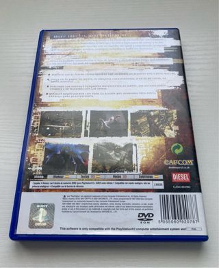 Devil May Cry 2 Playstation 2 PAL + Guía Play2maní