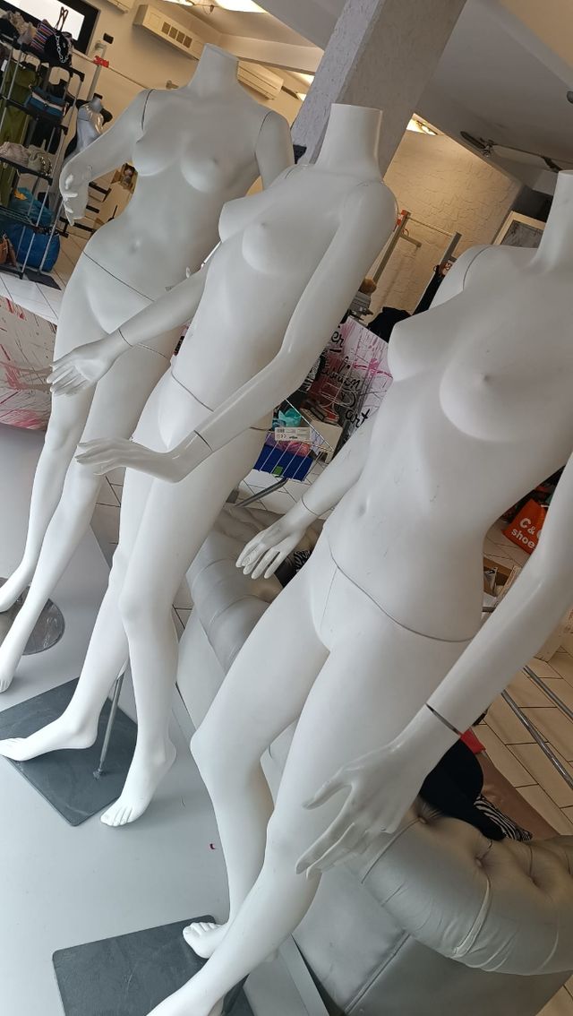 6 manichini sartoriali