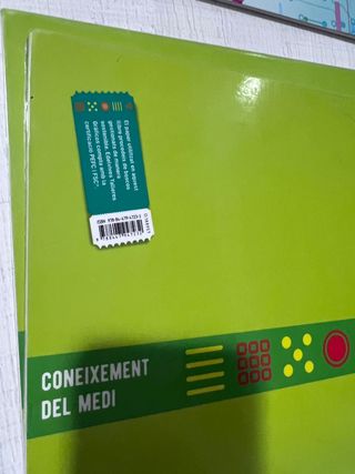 Libros de 5º del colegio Sant Josep de Reus