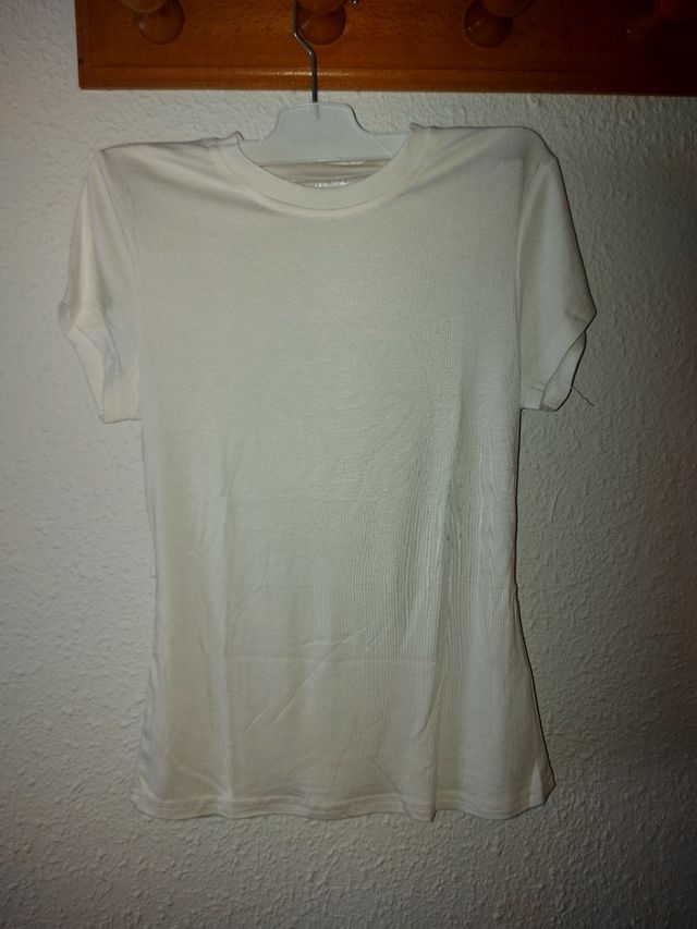 Camiseta blanca - Manga corta