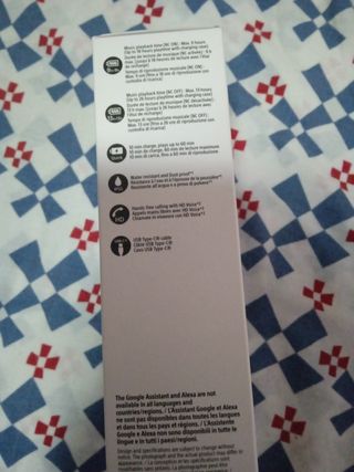 Sony WF-SP800N Auriculares inalámbricos