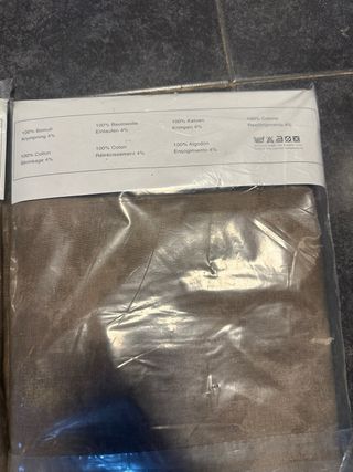 Cortinas NATALIA IKEA marrón 135x265cm (2)