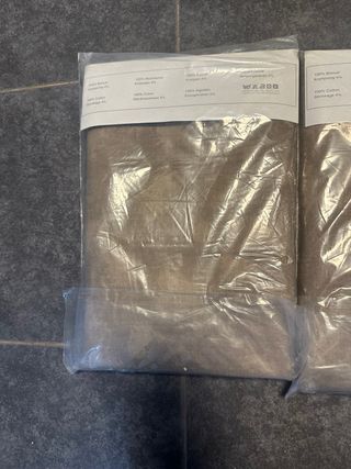 Cortinas NATALIA IKEA marrón 135x265cm (2)