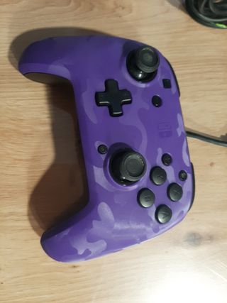 Mando Nintendo Switch morado 