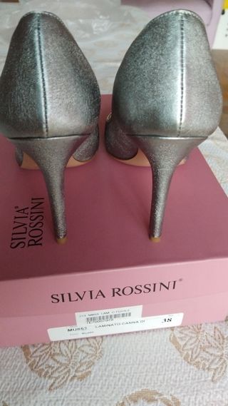 Décolleté Silvia Rossini argento 38