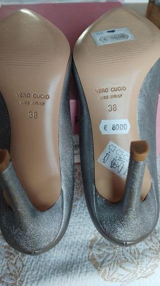 Décolleté Silvia Rossini argento 38