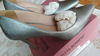 Décolleté Silvia Rossini argento 38