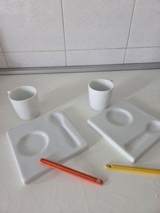 Set 2 tazzine caffè design