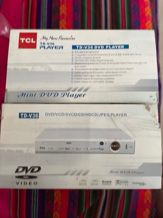 reproductor DVD sistema NTSC/PAL América Latina