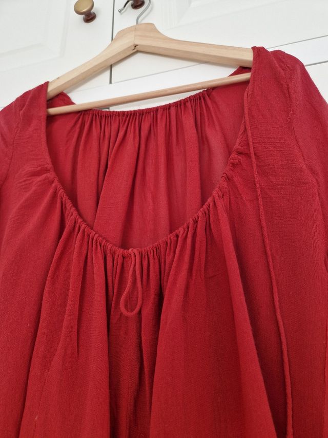 Blusa caldera amplia