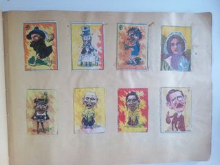 ALBUM DE ANTIGUOS CROMOS T FOTOGRAFIAS