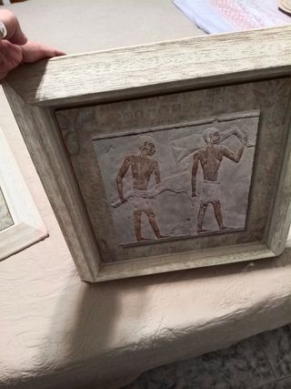 2 Cuadros egipcios - Decoración
