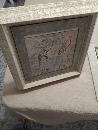 2 Cuadros egipcios - Decoración