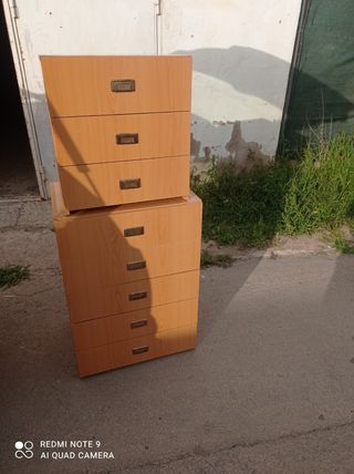 2 cassapanche in legno