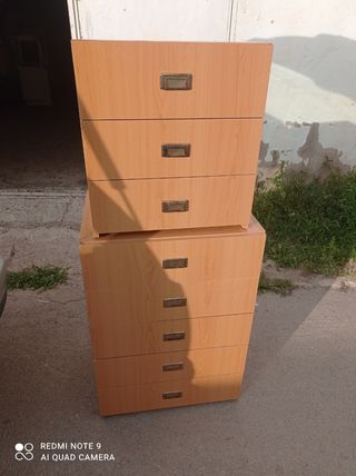 2 cassapanche in legno